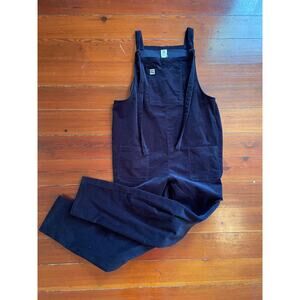 Lucy & Yak Original Corduroy Dungarees Navy Blue Tall Size 24W NWT